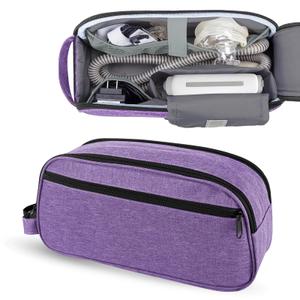 CPAP Travel Bag for AirMini CPAP Machine and Accessories, Portable CPAP Travel Case, CPAP Bag for Travel, CPAP Machine Travel Carry Storage, CPAP Supplies Organizer Case (Purple)