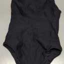 MANGOPOP Tank Top Bodysuit for Women Square Neck Sleeveless Backless Body Suits Going Out Tops (Large, Black)