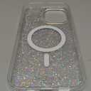 kate spade new york iPhone 16 Pro Max Case - Compatible with MagSafe - Designer Phone Case - Chunky Glitter Iridescent