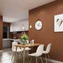 Safiyya 393"x17.7" Dark Orange Peel and Stick Wallpaper Solid Color Wallpaper Dark Orange Contact Paper Self Adhesive Removable Wallpaper for Wall Furniture Vinyl Rolls