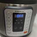 KINGBULL 6QT Electric Pressure Cooker – 12-in-1 Multi Cooker, One-Touch Programs for Rice, Soup, Meat, Steam, Yogurt, Slow Cook, Keep Warm & Delay Start