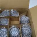 DARJEN Blue Glass Votive Candle Holders Set of 24 - Round Tea Lights for Wedding, Shower, Party & Gift