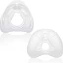 2 Packs Replacement Nasal Cushion for AirFit N20 Mask,Reliable Seal & Perfect Fit for Nasal Mask Cushion-Accessories Replacement Supplies (Large)
