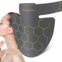 Red Light Therapy for Face and Neck, 3-in-1 Chip 660nm & 850nm Portable Red Light Therapy for Decollete Boby at Home and Travel (Gray)