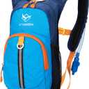 Ivygreen Kids Hydration Backpack, Hiking Backpack for Boys or Girls with 1.5L Water Bladder