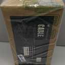 Extra Large Cable Management Box, Wood Cord Hider Box & Organizer for Power Strip, TV Wires & Desk Cable Storage (Solid Acacia)