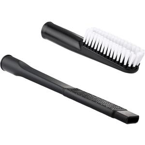 Shop-Vac 2PC 8011848 Car Cleaning Kit, 1-1/4 in. Diameter, Flexible Crevice Tool & Soft Auto Brush