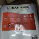 Perfect Fit SoftHeat - Full Micro-Fleece Heated Blanket - Luxuriously Warm & Soft Electric Blanket, Patented Low-Voltage Technology (Natural, Full)