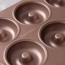 HAPPIELS 12 Well Donut Pan Nonstick, Non Toxic PFOA & BPA Free Donuts Mold for Baking, Doughnut Tin for Oven, Doughnuts Pans and Molds Non Stick Nontoxic, Baking Tray Pans & Trays without Teflon