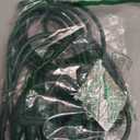 DEWENWILS 25Ft Outdoor Extension Cord Multiple Outlets, Evenly Spaced 3 Outlets Plugs with Safety Cover, 16/3 SJTW Weatherproof Wire for Outdoor String Lights and Holiday Decorations (Green)