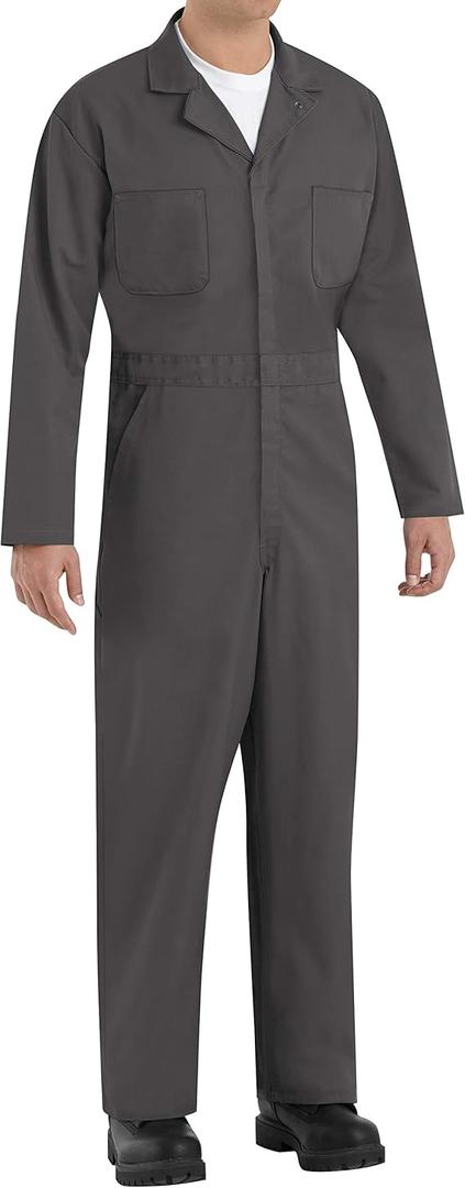 Red Kap Men's Twill Action Back Coverall, Size -44