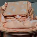 Convertible Combo Baby Doll Stroller for 3 Year Old Girls & Up | Play Toy Baby Stroller for Dolls, Folding Adjustable Bassinet Carriage Buggy with Storage Basket (Beige Butterfly)