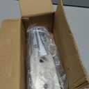 METOWARE Straight Trailer Coupler for 3" Channel, 2" Ball Trailer Tongue Coupler 3,500LBS