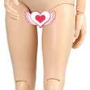 1/6 Scale Female Figure Body, Female Pale Skin Large Bust Half-Seamless Flexible Action Figure Body Doll Collection