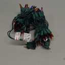 PREXTEX Christmas String Lights with Green Wire - 100 Count, 20 Ft Multicolored Christmas Tree Lights for Xmas Decorations Indoor and Outdoor - Incandescent String Light for Patios, Fences, Holidays