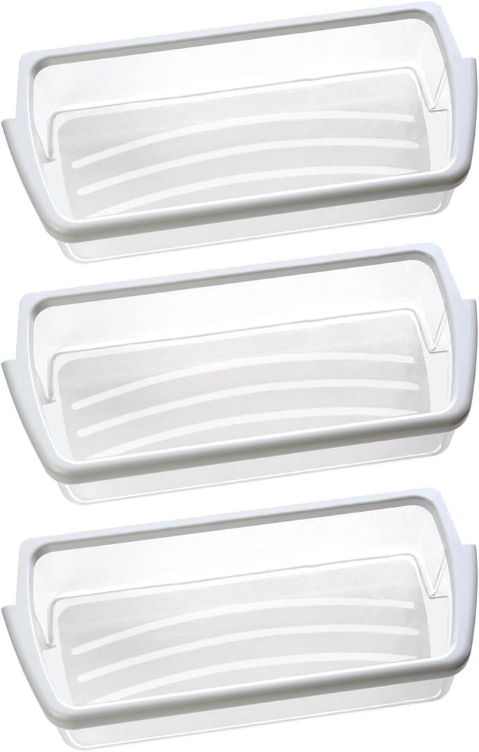3 Packs W10321304 Refrigerator Door Shelf Bin by SupHomie - Compatible with Whirlpool WRS325FDAM01 WRS325FDAM02 WRS325FDAM04 ED5FVGXWS07 Replaces WPW10321304 PS11752778