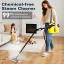 Waitbird Handheld Steam Cleaner & Steamer for Home, 275F High-Temp Steam | 21 Accessories| Natural For Floor, Car, Wall, Grout & Kitchen Bathroom| 4.5 Bar High Pressure| Safety Lock | Steam mop