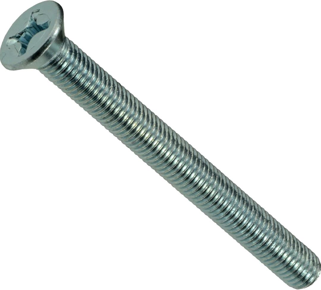 Hard-to-Find Fastener 014973457327 Phillips Flat Machine Screws, 1/4-28 x 2-1/2, Piece-12