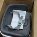 Ingenuity SmartClean Toddler Booster Seat for Kitchen Chair – Lightweight for onthego, EasyClean, 3Point Harness Strap – Booster Seat for Dining Table, Slate