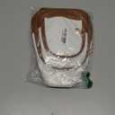 Crossbody Bags for Women Anti Theft Small Sling Handbag with Zipper Lock Vegan Leather RFID Blocking Chest Pure (Beige Brown)