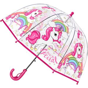RONIARE Kids Umbrella Clear Bubble Umbrellas for Rain,Safety Dome Windproof Umbrella for Kid Girls and Boys (A3-Unicorn Pink) RONIARE Kids Umbrella Clear Bubble Umbrellas for Rain,Safety Dome Windproof Umbrella for Kid Girls and Boys (A3-Unicorn Pink)