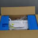 Wall Heater, Space Heater for Bedroom, 1500W PTC Fast Heating Electric Heaters for Indoor Use, 30 Oscillation, Adjustable Thermostat, 24H Timer, Remote Control, Desk or Wall Mounted Heater for Office (Regular-Standard)