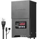 DEWENWILS 300W Low Voltage Landscape Transformer, 120V to 12V/15VAC Landscape Lighting Transformer with Photocell Sensor & Timer, Low Voltage Transformer for Outdoor Lighting, Wall, Billboards