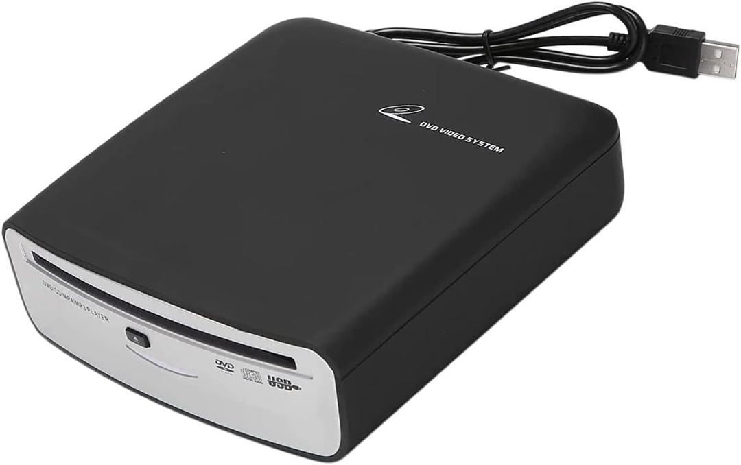 Portable Car CD Player | External USB Vehicle CD Player for Car Android Navigation Plug and Play (for Android 4.4 and Above System Only)