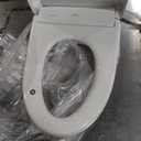 TOTO Drake WASHLET+ Two-Piece Elongated 1.28 GPF Universal Height TORNADO FLUSH Toilet with S7A Contemporary Bidet Seat, Cotton White - MW7764736CEFG#01