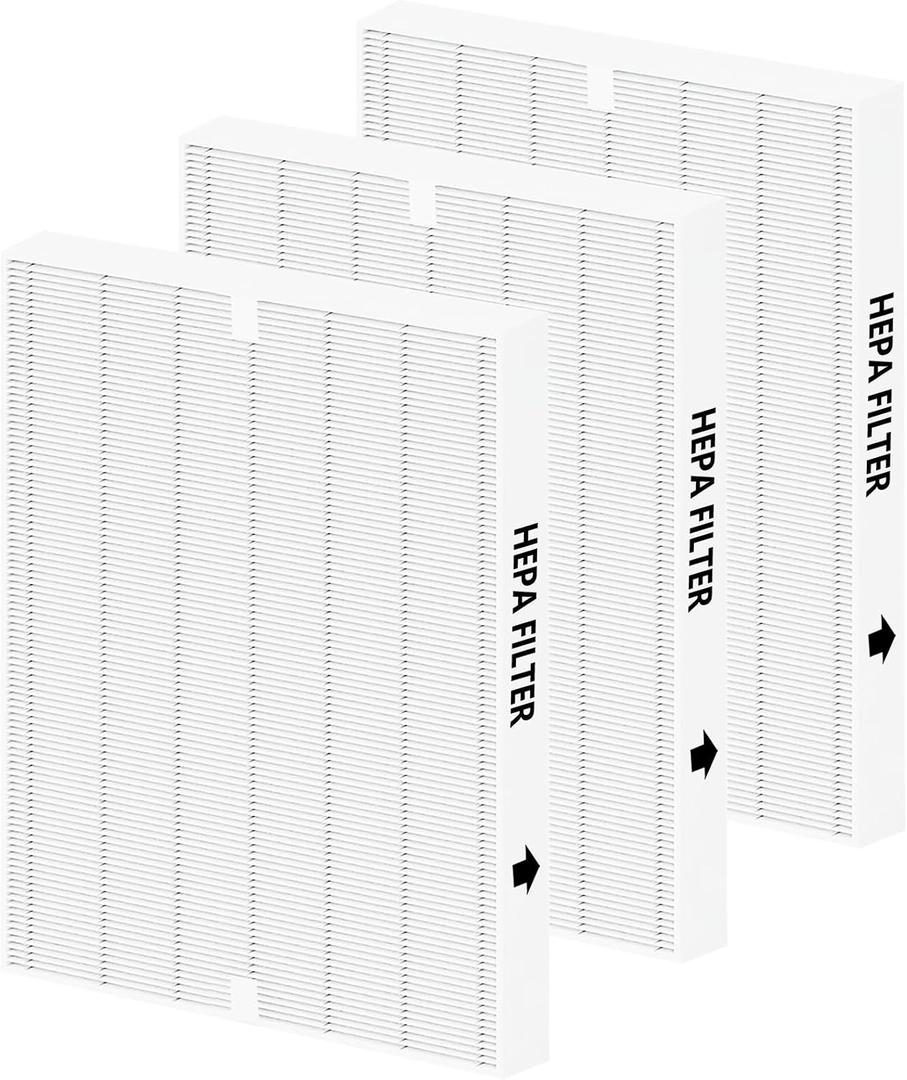 3 Pack AP-1512HH Replacement Filter for Coway Airmega AP-1512HH and Airmega 200M Series Air Purifiers (AP-1512HH, AP-1512HH-FP, AP-1518R, AP-1519P) by Funmit, Compared to Part # 3304899