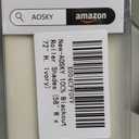 AOSKY Cordless Blackout Roller Shades, 58" W x 72" H, Ivory