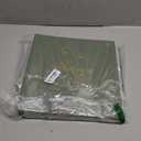 Lanpn Recipe Binder - 8.5x11, Waterproof, 60 Sleeves, 8 Dividers, 116 Family Recipes, Labels & Stickers, Green