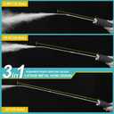 Sbestily Diatomaceous Earth Powder Duster, Extendable Long Tubes from 5'' to 22'', Garden and Indoor, Large Bulb Handheld Insect Treatment Spreader Applicator, Puffer, Spray Bottle