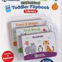 Learning Resources Skill Builders! Toddler Flipbook Library - 3 Pieces, Ages 2+, Educational Toys, Toddler Alphabet Activity Books, Homeschool Supplies