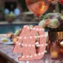 Eploger 40th Birthday Decorations for Women,40th Anniversary Decorations,30cm Rose Glod Glitter 40th Birthday Centerpieces for Table Decorations,Number 40 Table Topper Decor