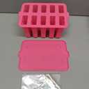 Homemade Popsicles Molds, Food Grade Popsicle Molds for Kids, 10 Cavity Non-BPA Silicone Ice Pop Maker, Reusable Silicone Popsicle Molds with 50 Stick, 50 Bags, Funnel (Pink)
