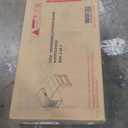 82.7"-56" Kitchen Island with Extendable Dining Table, Faux Mable Kitchen Cart with Power Outlet, Double-Sized Storage, Rolling Kitchen Table with Storage 2 Drawers 2 Side Open Shelves, Black