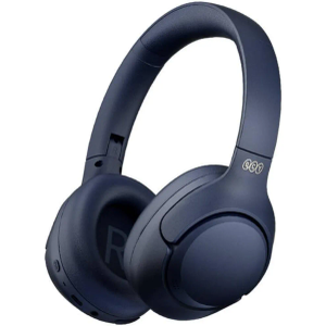QCY H3 ANC Bluetooth Headphones Over Ear, Active Noise Cancelling Bluetooth 5.4 Headphones with Microphones, Hi-Res Audio Sound, Multipoint Connection, 60H Playback, Custom EQ via App(Blue)