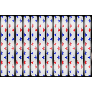 Junkin 72 Pcs 4th of July Glow Sticks Bulk 15.8" Red White Blue Foam Independence Day LED Glow Sticks with 3 Flashing Mode Star Pattern Patriotic Light for Memorial Day Birthday Party