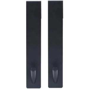 Vutos Stainless Steel Hook Shower Door Hook Stainless Steel for Bathroom Door for Frameless Glass Door - (Specification: black)