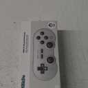8Bitdo SN30 Pro Bluetooth Controller, Hall Effect Joystick Update, Compatible with Switch, PC, macOS, Android, Steam Deck & Raspberry Pi (Gray)