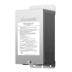 DEWENWILS 300W Low Voltage Pool Light Transformer, 120V AC to 12V/13V/14V AC, Multi-tap Safety Transformer for Pool Lighting, Spa, Underwater Fountain Lights, Outdoor Landscape Lights, UL Listed