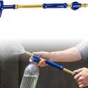 Jet Nozzle Power Washer for Garden Hose,Extendable Jet Nozzle Power Washer,2-in-1 High Pressure Washer Tool with Dual High-Pressure Nozzles and Hose Quick (Single)