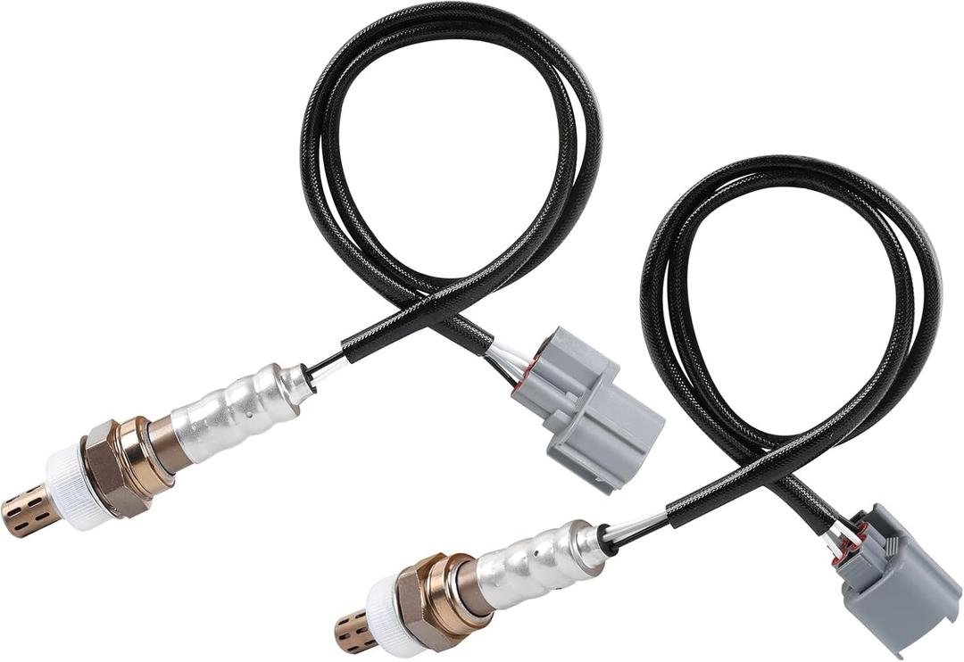 2Pcs Upstream and Downstream Oxygen O2 Sensor for 2001-2005 Civic L4-1.7L CNG OE#234-4092,234-4123