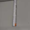 rabbitgoo Window Privacy Film Frosted Glass Film Removable Vinyl Door Coverings UV Blocking Decorative Static Cling Non-Adhesive Window Clings Sticker for Home Decor, 17.5 x 78.7 Inches (Pure Wave)