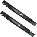 KEDAKEJI 46 inch Mower Mulching Blades for Cub Cadet XT1-46 LT46 XT2 LTX1045 LTX1046 LX46 ZT,Troy-Bilt Mower Blade Replacement for 942-04290-X 742-04244 942-04244A 742-04290-X