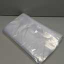 Count of 100 2 Gallon Zip Storage Bags 13"15", Reclosable Food Grade 2mil Plastic Zipper Bags for Storage, Packing and Shipping