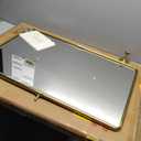 TEHOME 20x30'' Pivot Rectangle Bathroom Vanity Mirror Brushed Gold Rounded Corner Metal Framed Tilting Beveled Vanity Wall Mirrors