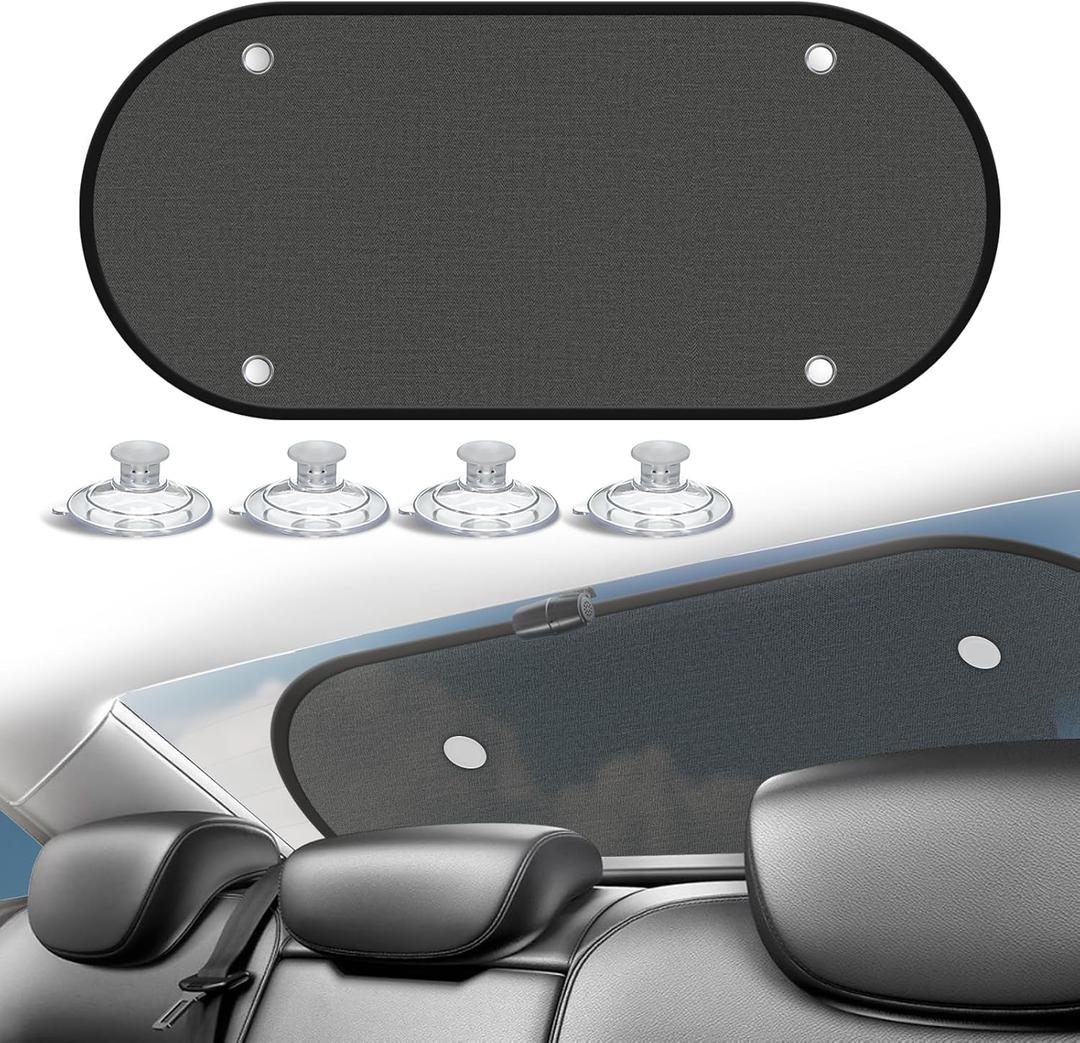 2026 New Upgrade Car Shades for Back Windows Baby 39"x19"(1 Pack),Rear Window Sun Shade,Car Window Shades Can Blocks 99.98% UVR,Sun Shade Windshield,Glare Shield Protection