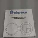 Stainless Steel Toddler Plate with Suction, 9 Divided Plates with Removable Silicone Sleeves for Kids, Non Toxic & BPA Free | Non Slip | Unbreakable Baby Snack Dishes Set of 2, Blue & Gray